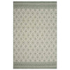 Alue Matto OLITE Luonnollinen ja vihreä 160 x 230 cm PET