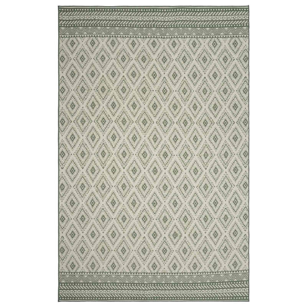 Alue Matto OLITE Luonnollinen ja vihreä 160 x 230 cm PET