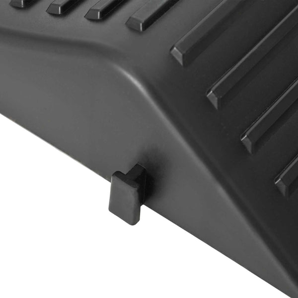 Renkaiden säästäjät 4 kpl Musta 44 x 20 x 4 cm PP