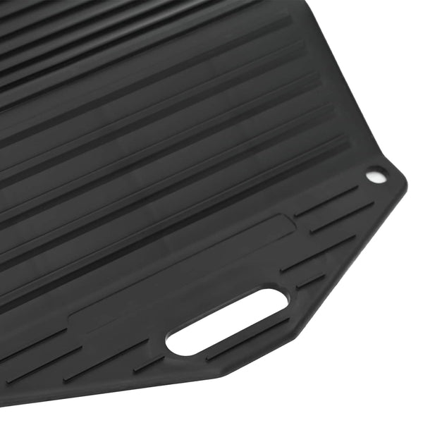 Renkaiden säästäjät 4 kpl Musta 44 x 20 x 4 cm PP