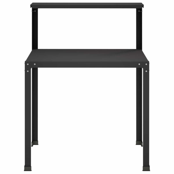 Istutuspöytä 100 x 50 x 104 cm Jauhemaalattu Teräs Musta