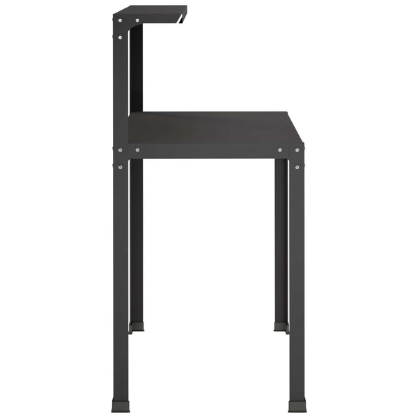 Istutuspöytä 80 x 50 x 104 cm Jauhemaalattu Teräs Musta