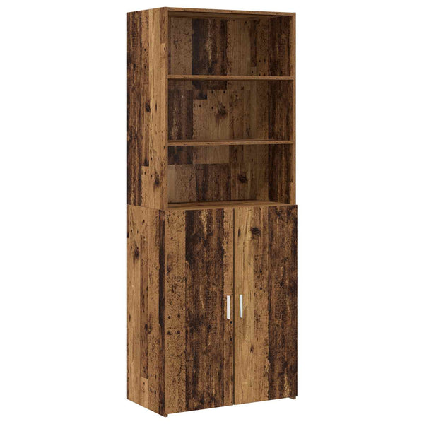 Korkea kaappi Vanha puu 70 x 42,5 x 185 cm Tekninen puu