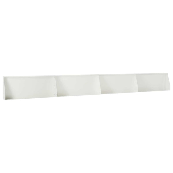 Pato 4 kpl 100 x 12 x 30 cm Teräs valkoinen