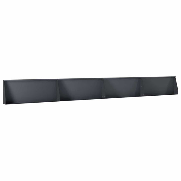 Pato 4 kpl 100 x 12 x 30 cm Teräs Antrasiitti
