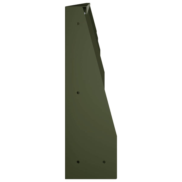 Pato 4 kpl 100 x 12 x 30 cm Teräs Oliivinvihreä