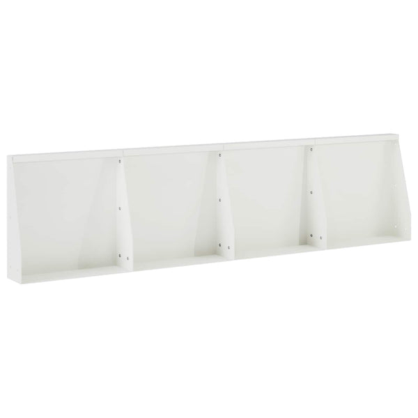 Pato 4 kpl 40 x 12 x 30 cm Teräs valkoinen