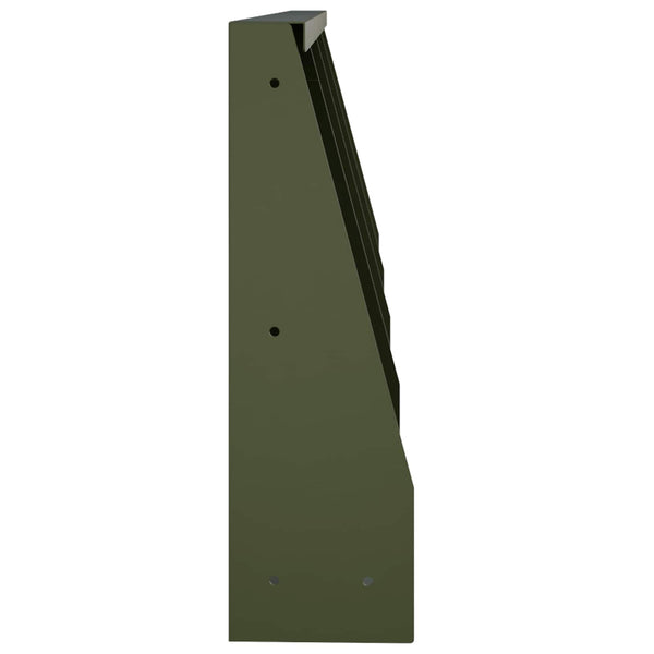 Pato 4 kpl 40 x 12 x 30 cm Teräs Oliivinvihreä