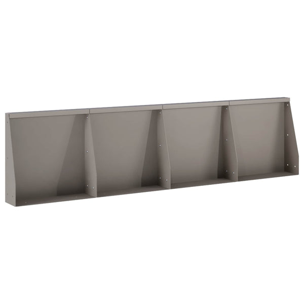 Pato 4 kpl 40 x 12 x 50 cm Säänkestävä teräs Ruosteinen