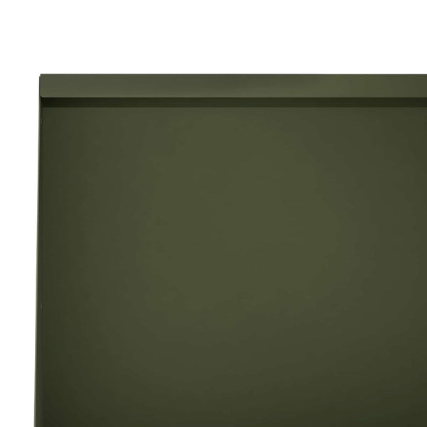 Pato 4 kpl 60 x 12 x 30 cm Teräs Oliivinvihreä