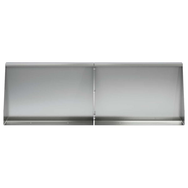 Pato 4 kpl 60 x 12 x 30 cm Galvanoitu teräs Hopea