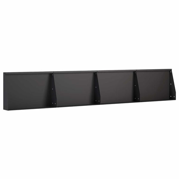 Pato 4 kpl 60 x 12 x 40 cm Teräs Musta