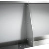Pato 4 kpl 60 x 12 x 40 cm Galvanoitu teräs Hopea