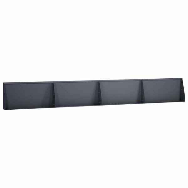 Pato 4 kpl 80 x 12 x 40 cm Teräs Antrasiitti