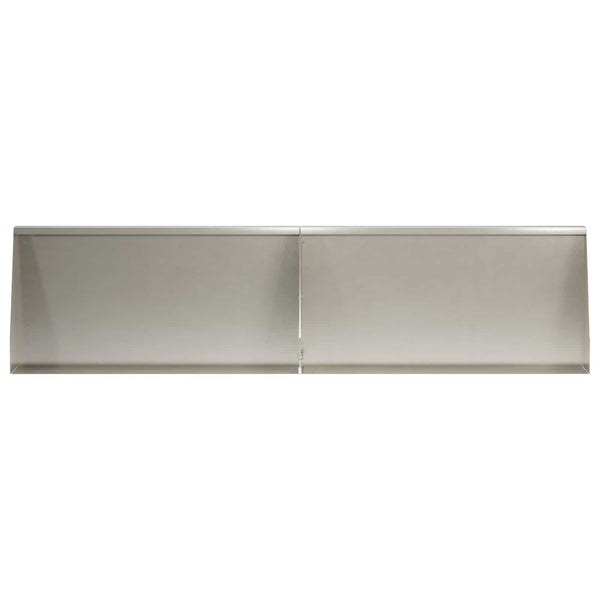 Pato 4 kpl 80 x 12 x 40 cm Ruostumaton teräs Hopea