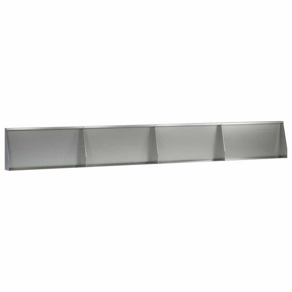 Pato 4 kpl 80 x 12 x 40 cm Galvanoitu teräs Hopea