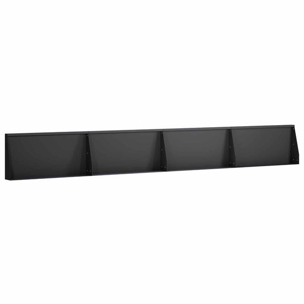 Pato 4 kpl 80 x 12 x 50 cm Teräs Musta
