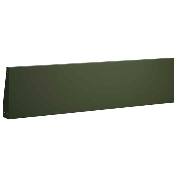 Pato 4 kpl 80 x 12 x 50 cm Teräs Oliivinvihreä