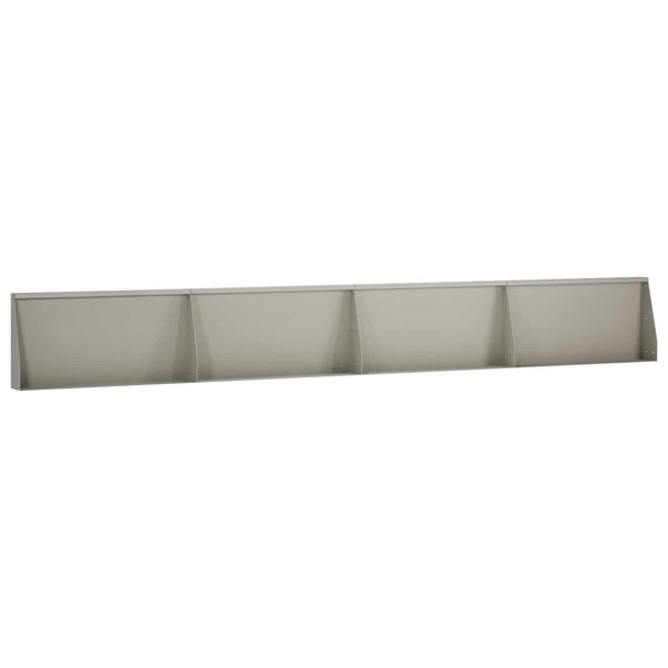 Pato 4 kpl 80 x 12 x 50 cm Säänkestävä teräs Ruosteinen