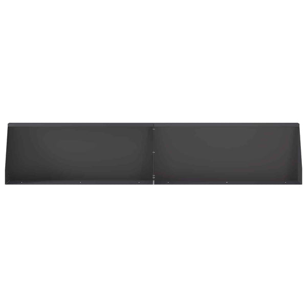 Pato 6 kpl 100 x 12 x 30 cm Teräs Musta