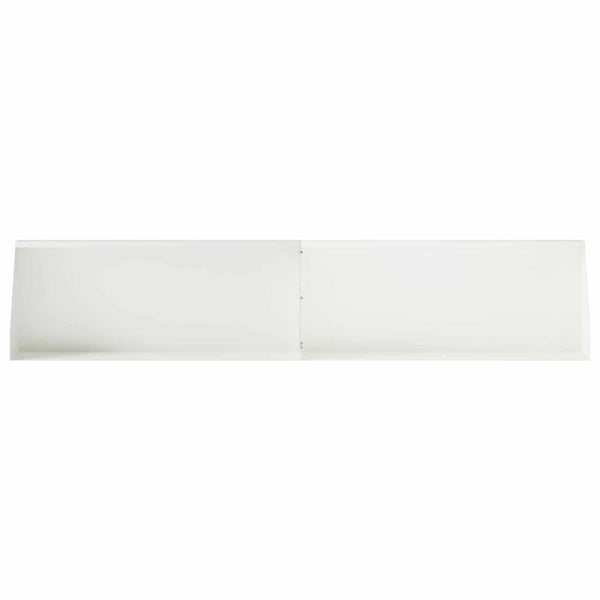 Pato 6 kpl 100 x 12 x 40 cm Teräs valkoinen