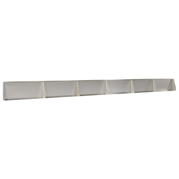 Pato 6 kpl 100 x 12 x 40 cm Ruostumaton teräs Hopea