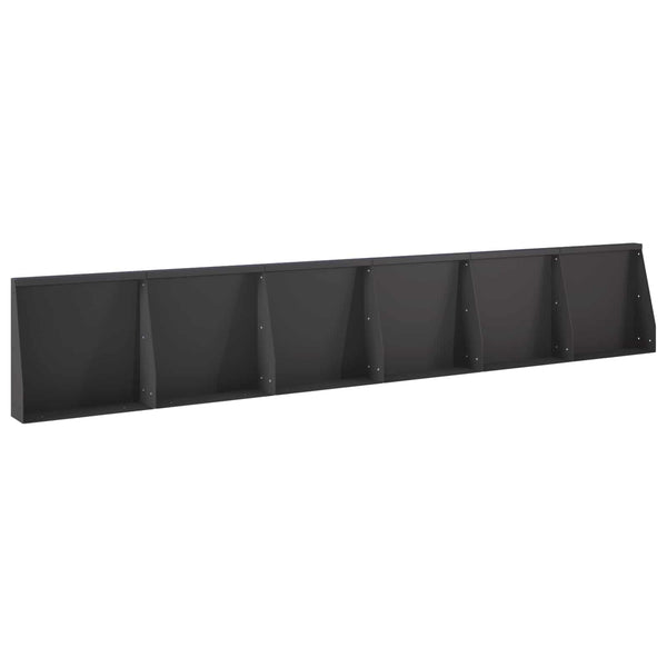 Pato 6 kpl 40 x 12 x 40 cm Teräs Musta