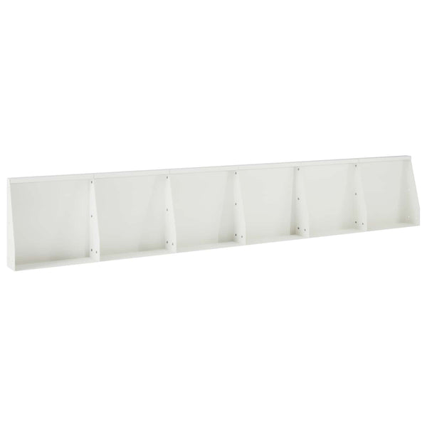 Pato 6 kpl 40 x 12 x 40 cm Teräs valkoinen