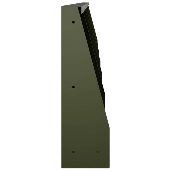Pato 6 kpl 40 x 12 x 40 cm Teräs Oliivinvihreä