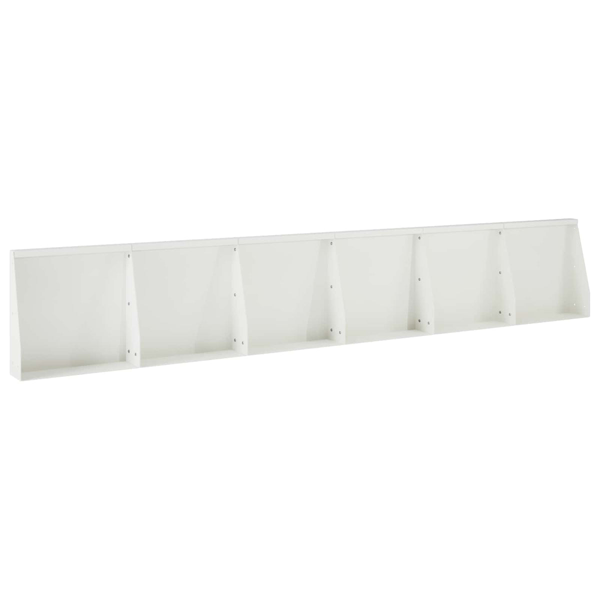 Pato 6 kpl 40 x 12 x 50 cm Teräs valkoinen