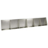 Pato 6 kpl 40 x 12 x 50 cm Ruostumaton teräs Hopea