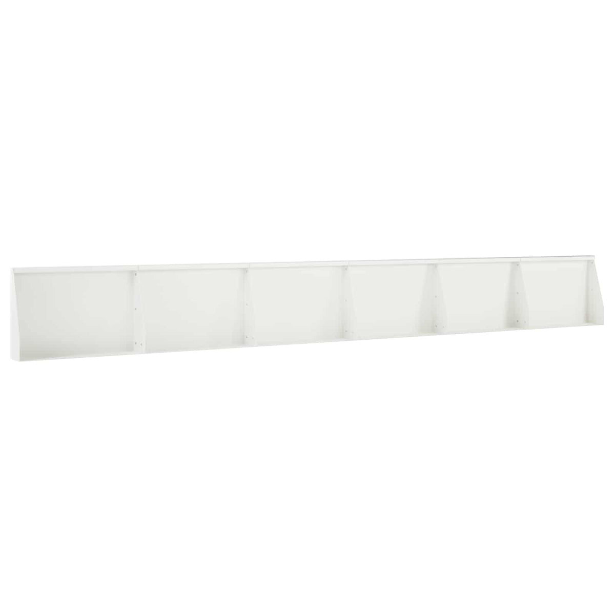 Pato 6 kpl 60 x 12 x 30 cm Teräs valkoinen
