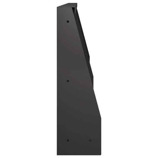 Pato 6 kpl 60 x 12 x 40 cm Teräs Musta