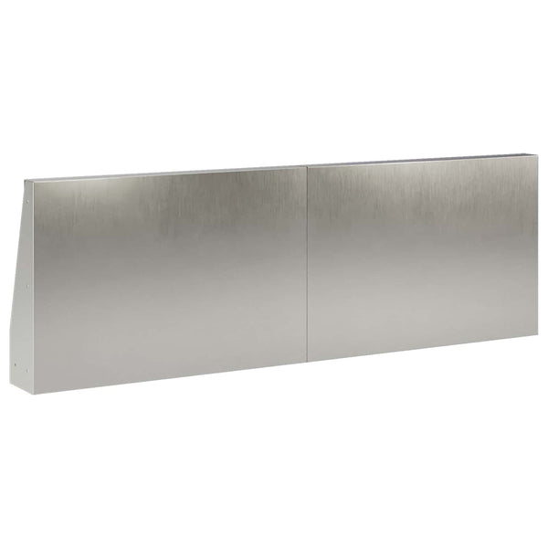 Pato 6 kpl 60 x 12 x 40 cm Ruostumaton teräs Hopea