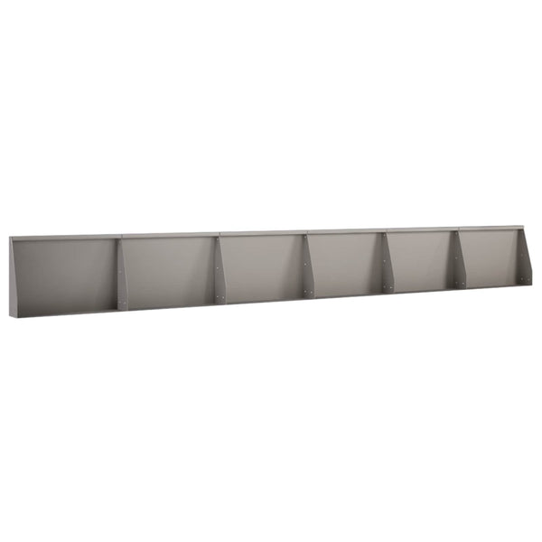 Pato 6 kpl 60 x 12 x 40 cm Säänkestävä teräs Ruosteinen