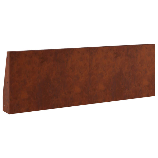 Pato 6 kpl 60 x 12 x 40 cm Säänkestävä teräs Ruosteinen