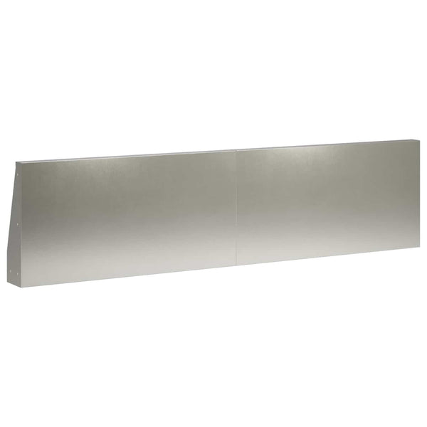 Pato 6 kpl 80 x 12 x 50 cm Ruostumaton teräs Hopea