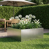 Pato 4 kpl 100 x 100 x 30 cm Ruostumaton teräs Hopea