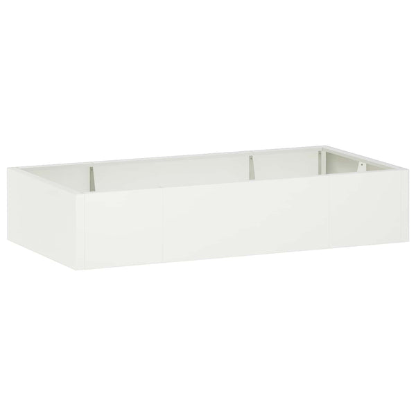 Pato 6 kpl 200 x 100 x 30 cm Teräs valkoinen