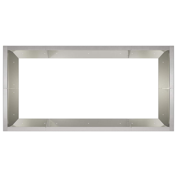 Pato 6 kpl 200 x 100 x 40 cm Ruostumaton teräs Hopea
