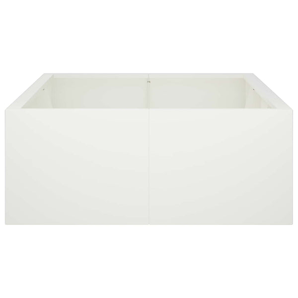 Pato 6 kpl 200 x 100 x 50 cm Teräs valkoinen