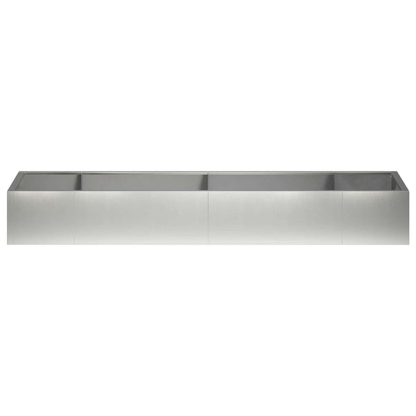 Pato 8 kpl 300 x 100 x 40 cm Ruostumaton teräs Hopea
