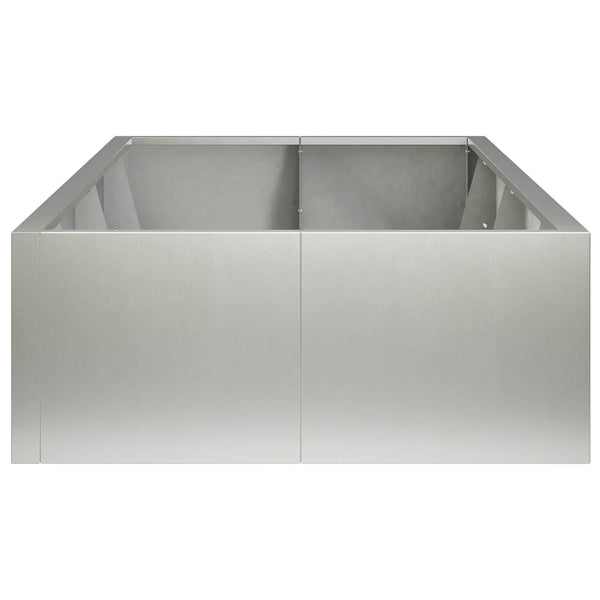 Pato 8 kpl 300 x 100 x 40 cm Ruostumaton teräs Hopea
