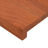 Portaan askelma 2 kpl 120 x 30 x 2 cm Ruskea Mäntypuu