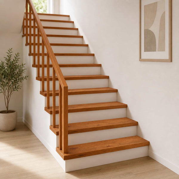 Portaan askelma 16 kpl 100 x 30 x 2 cm Ruskea Mäntypuu