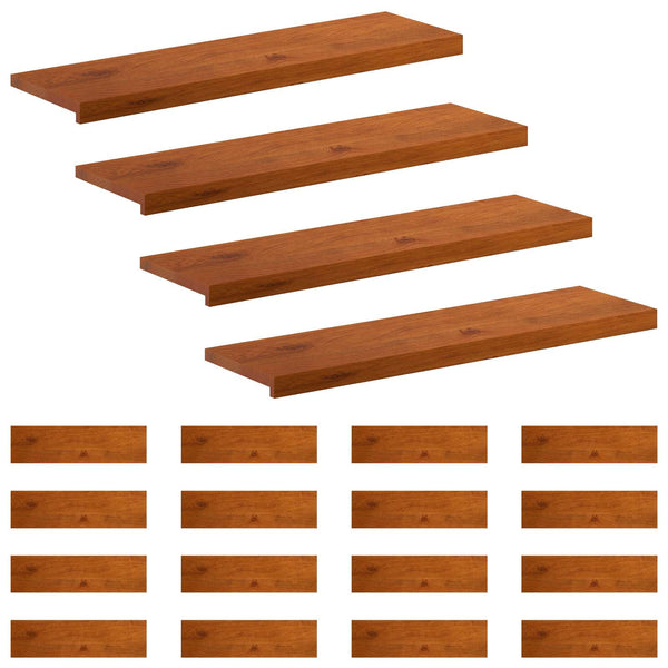 Portaan askelma 20 kpl 90 x 25 x 2 cm Ruskea Mäntypuu