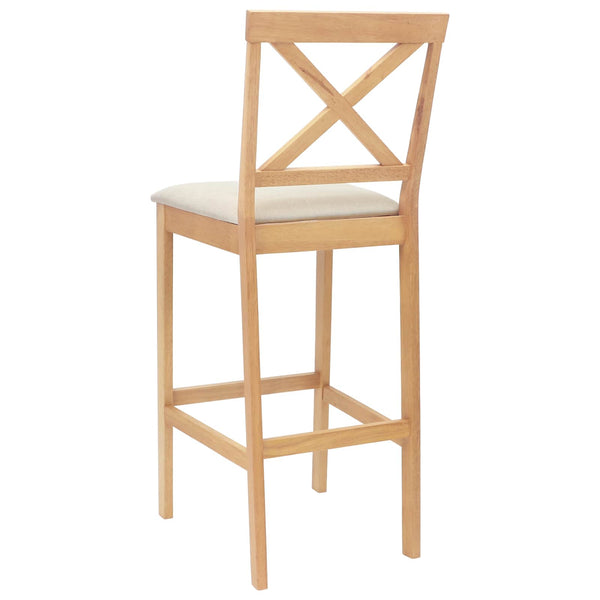 Baarijakkara 2 pcs Luonnollinen ja beige