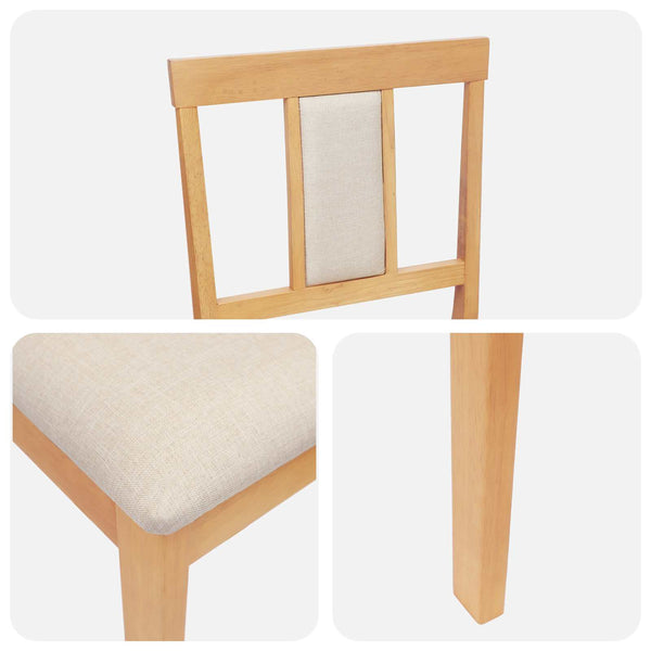 Baarijakkara 2 kpl Luonnollinen ja beige