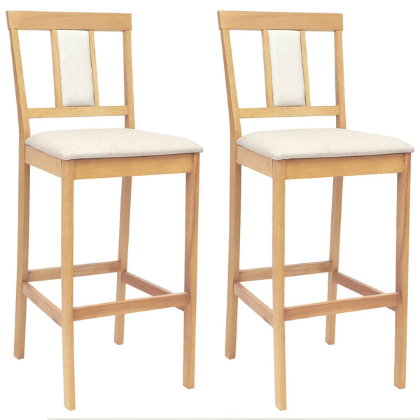 Baarijakkara 2 kpl Luonnollinen ja beige