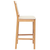 Baarijakkara 2 kpl Luonnollinen ja beige
